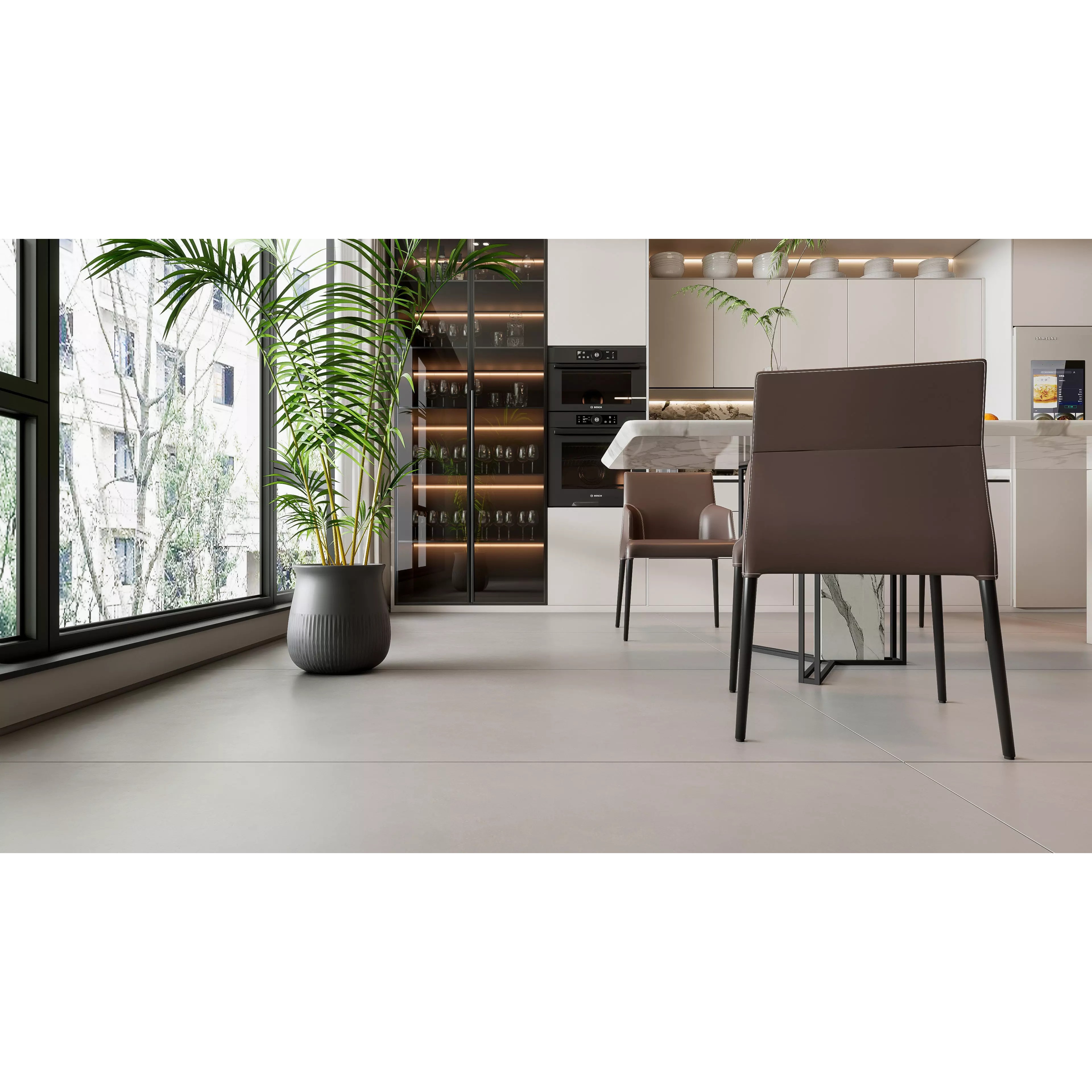 Modern Kitchen Interior - Ready-to-Render 3D Model - View 12