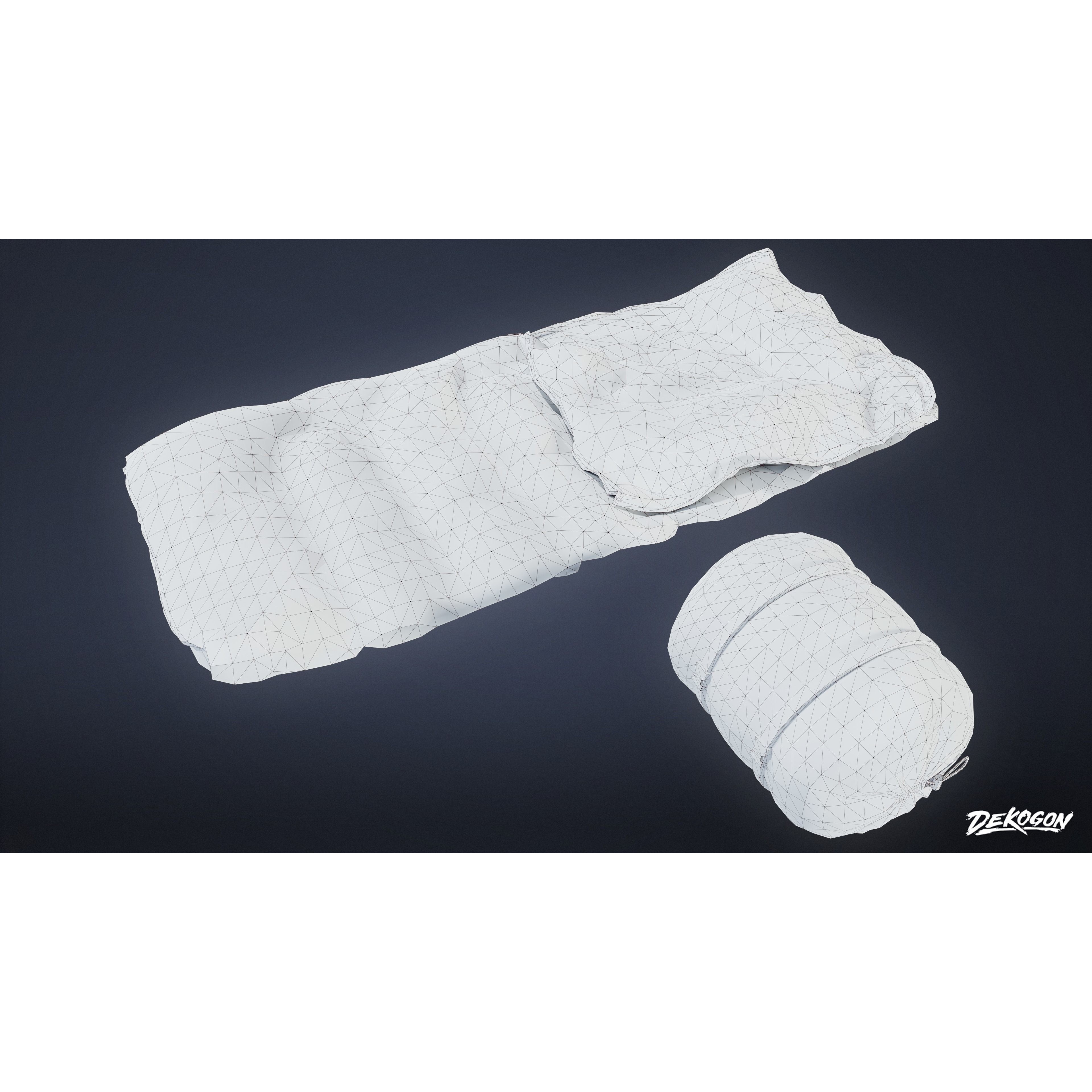 Camping - Low-Poly Game-Ready 3D Model