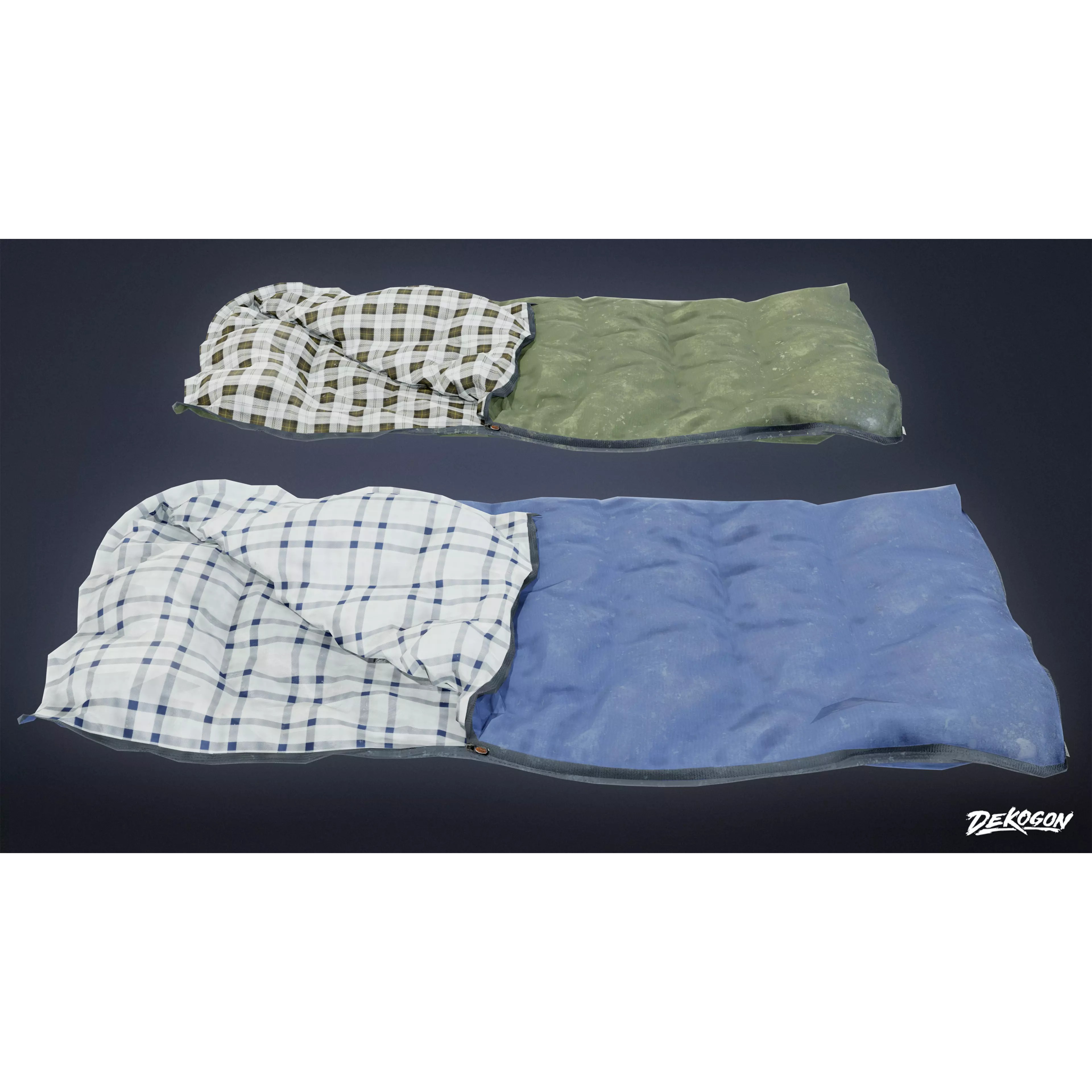 Camping - Low-Poly Game-Ready 3D Model - View 2