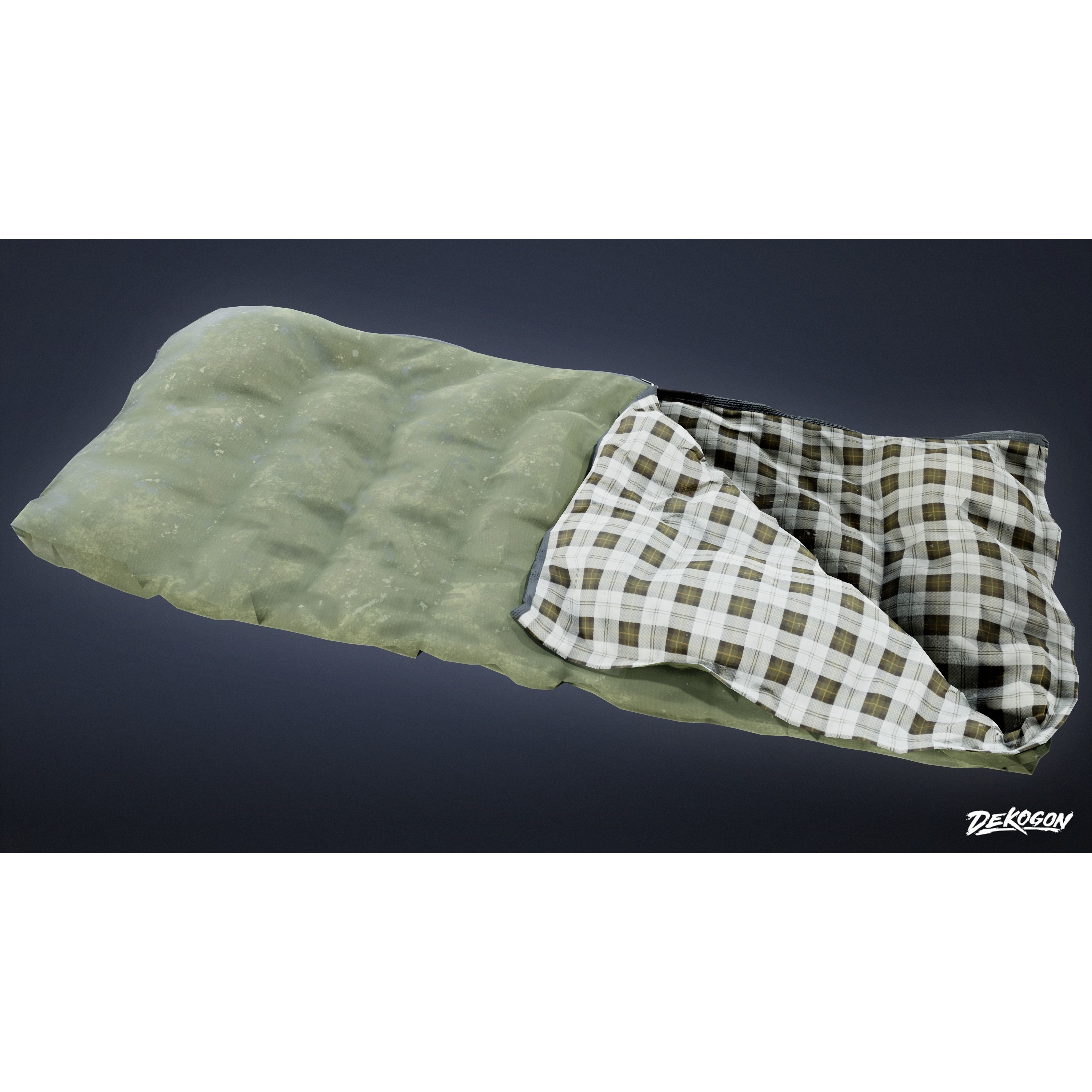 Camping - Low-Poly Game-Ready 3D Model - View 5