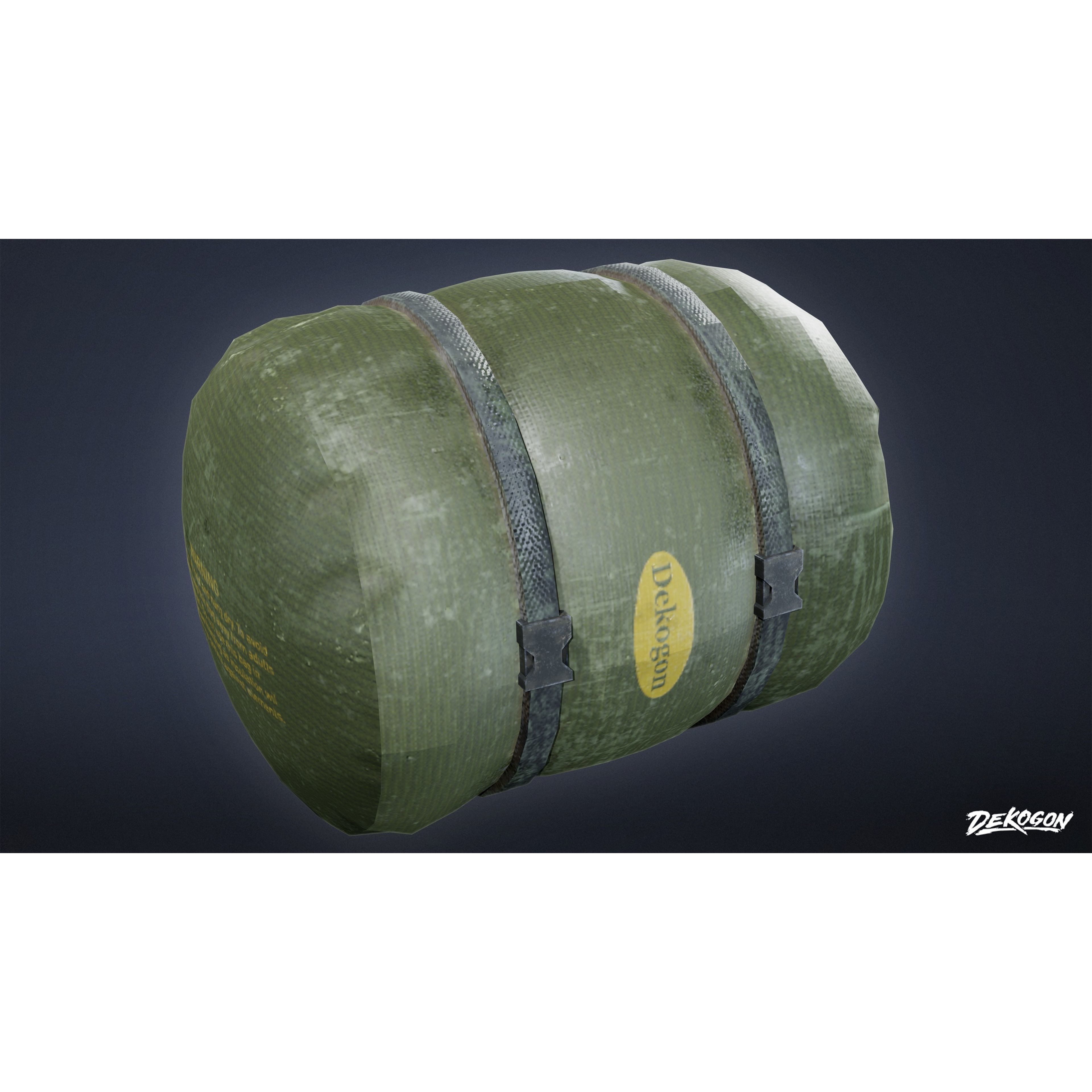 Camping - Low-Poly Game-Ready 3D Model - View 8