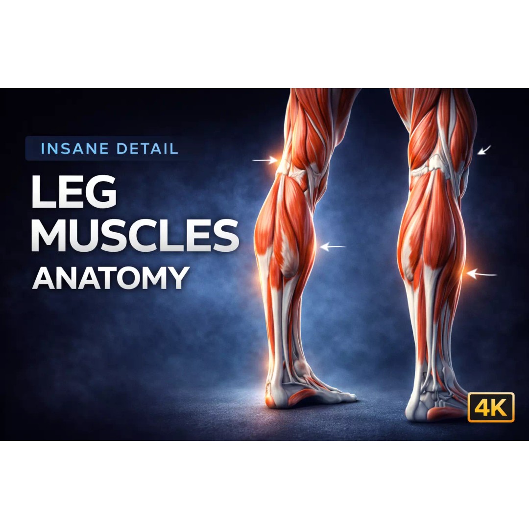Human Anatomical Muscle 3D Model – Realistic High-Quality Asset, FBX, Blender - View 7