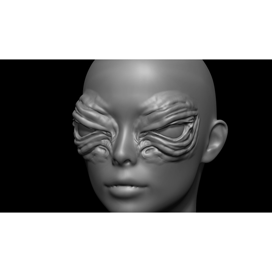 Eye-54 VDM Eye-Character 3D Model – VDM Brushes for Blender & Zbrush - View 13