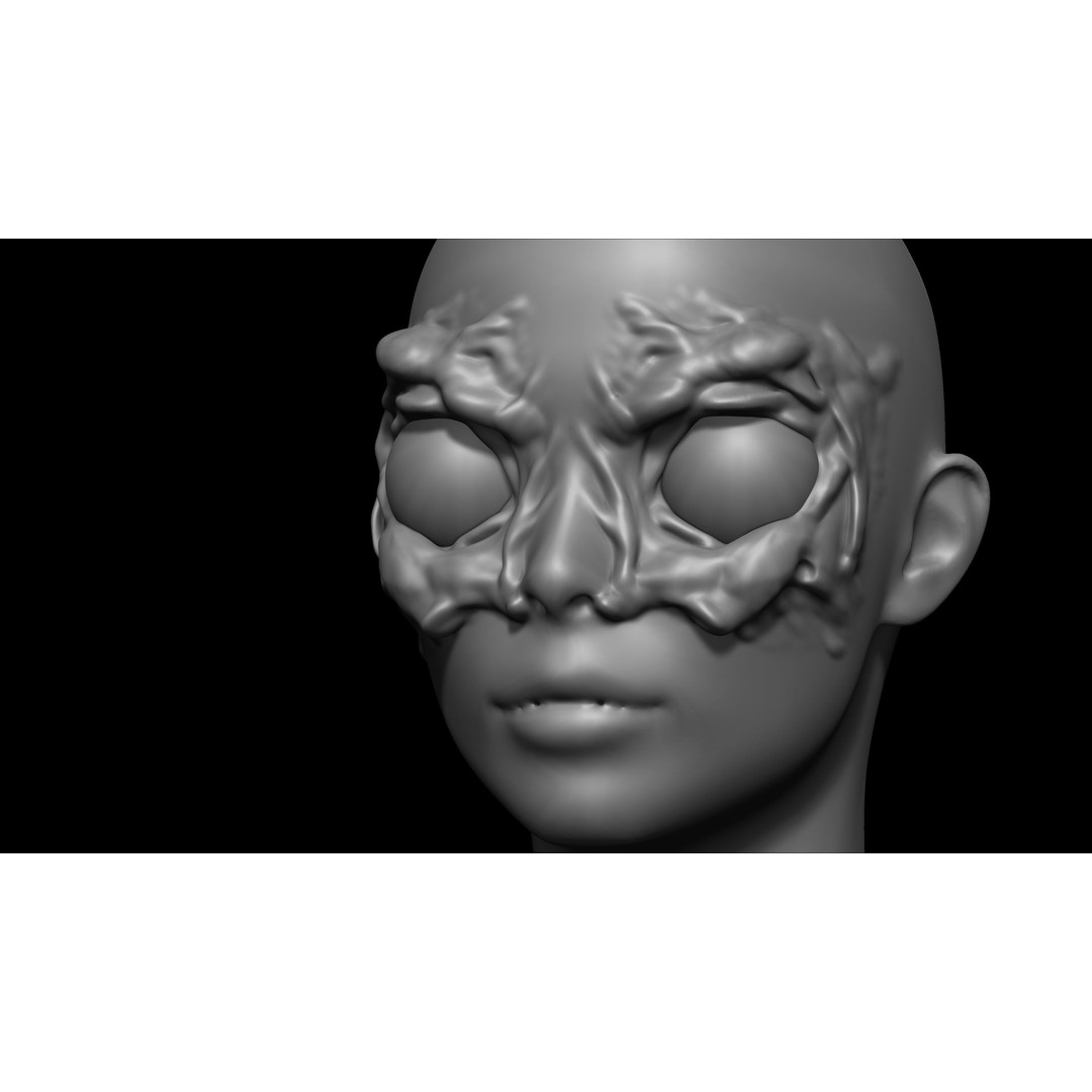Eye-54 VDM Eye-Character 3D Model – VDM Brushes for Blender & Zbrush - View 14