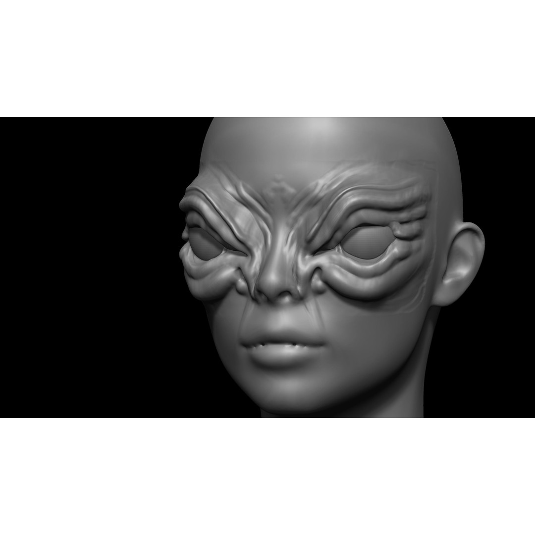 Eye-54 VDM Eye-Character 3D Model – VDM Brushes for Blender & Zbrush - View 15