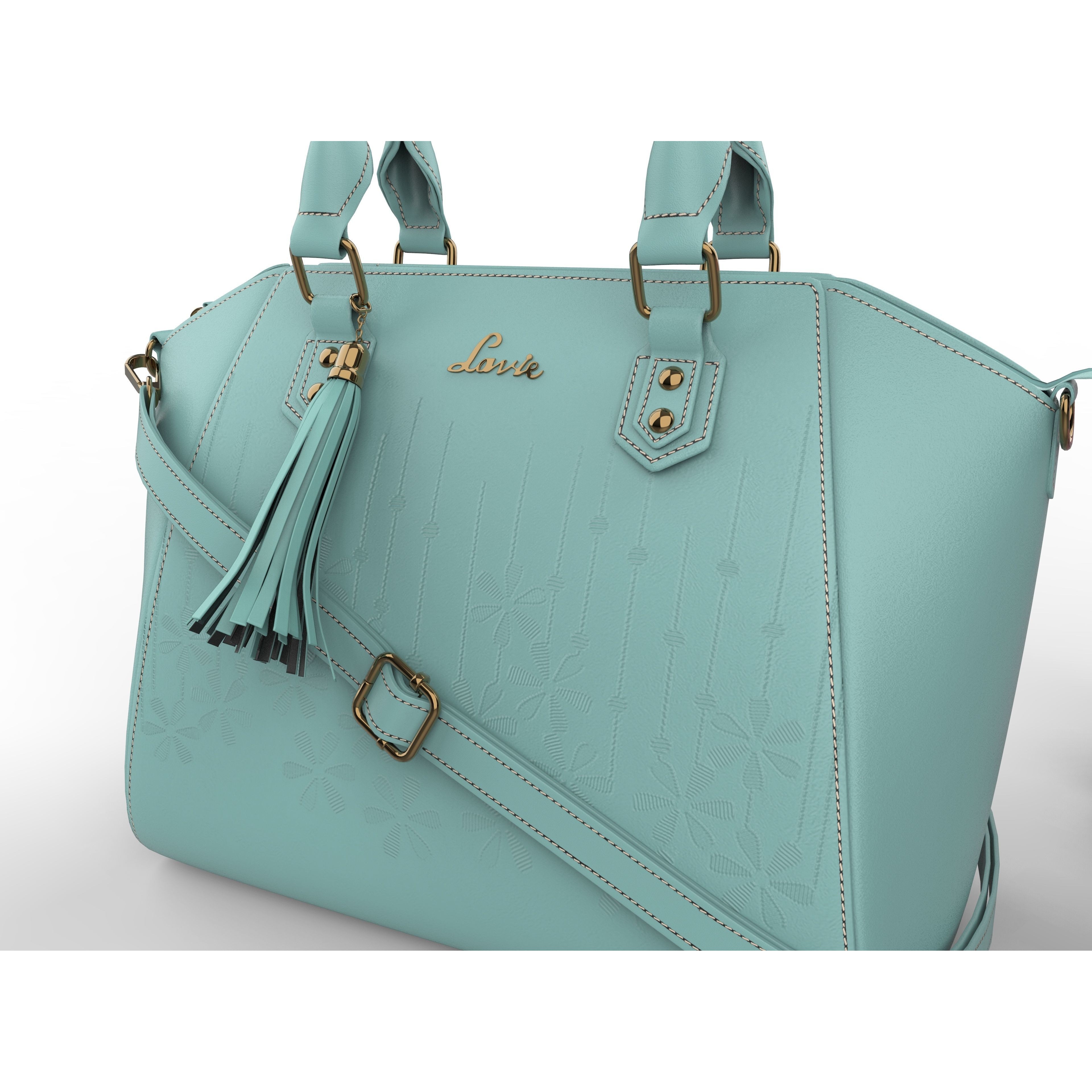 Women Handbag - Low-Poly Game-Ready 3D Model - View 3