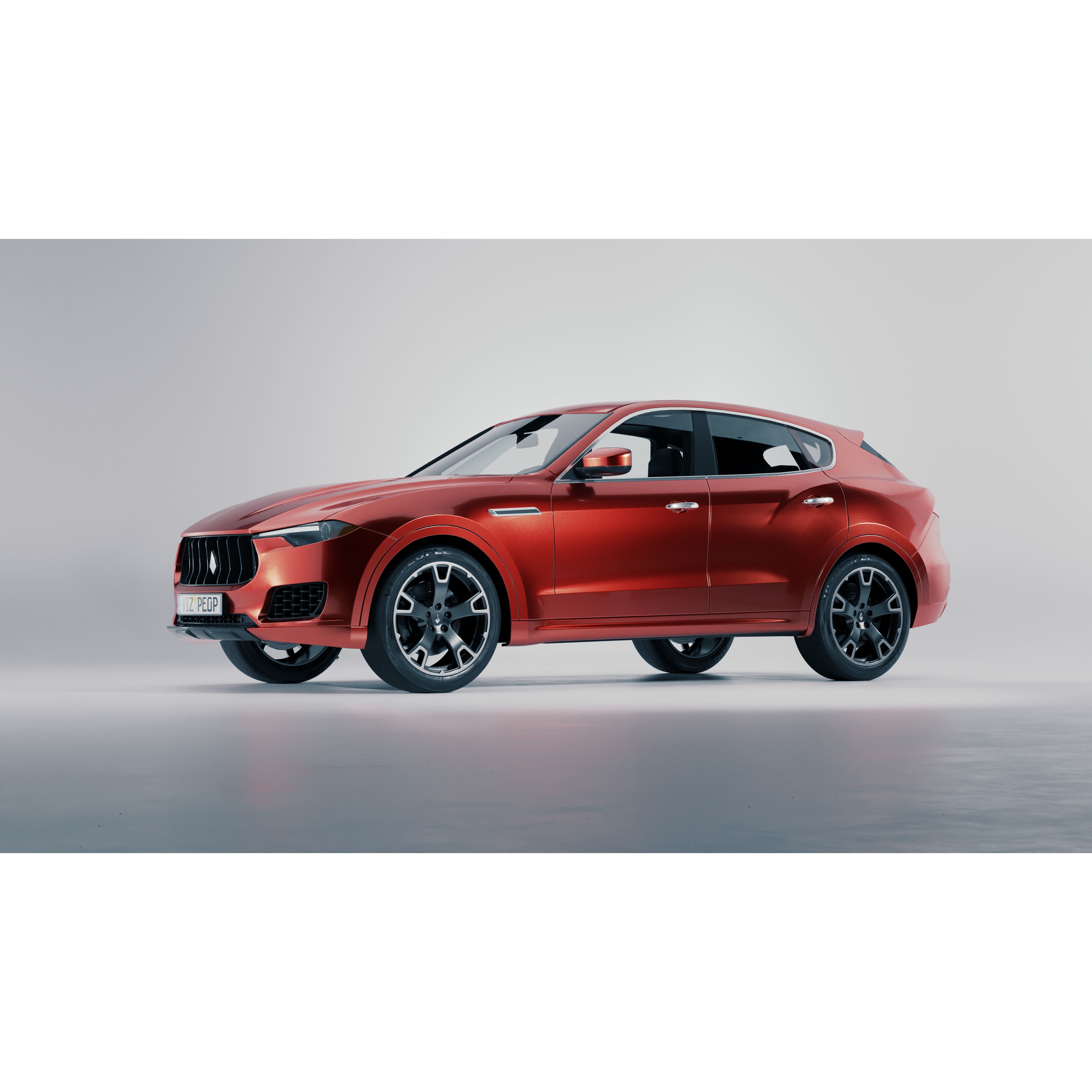 Automotive Photography Studio - Ready to Render 3D Model - View 3