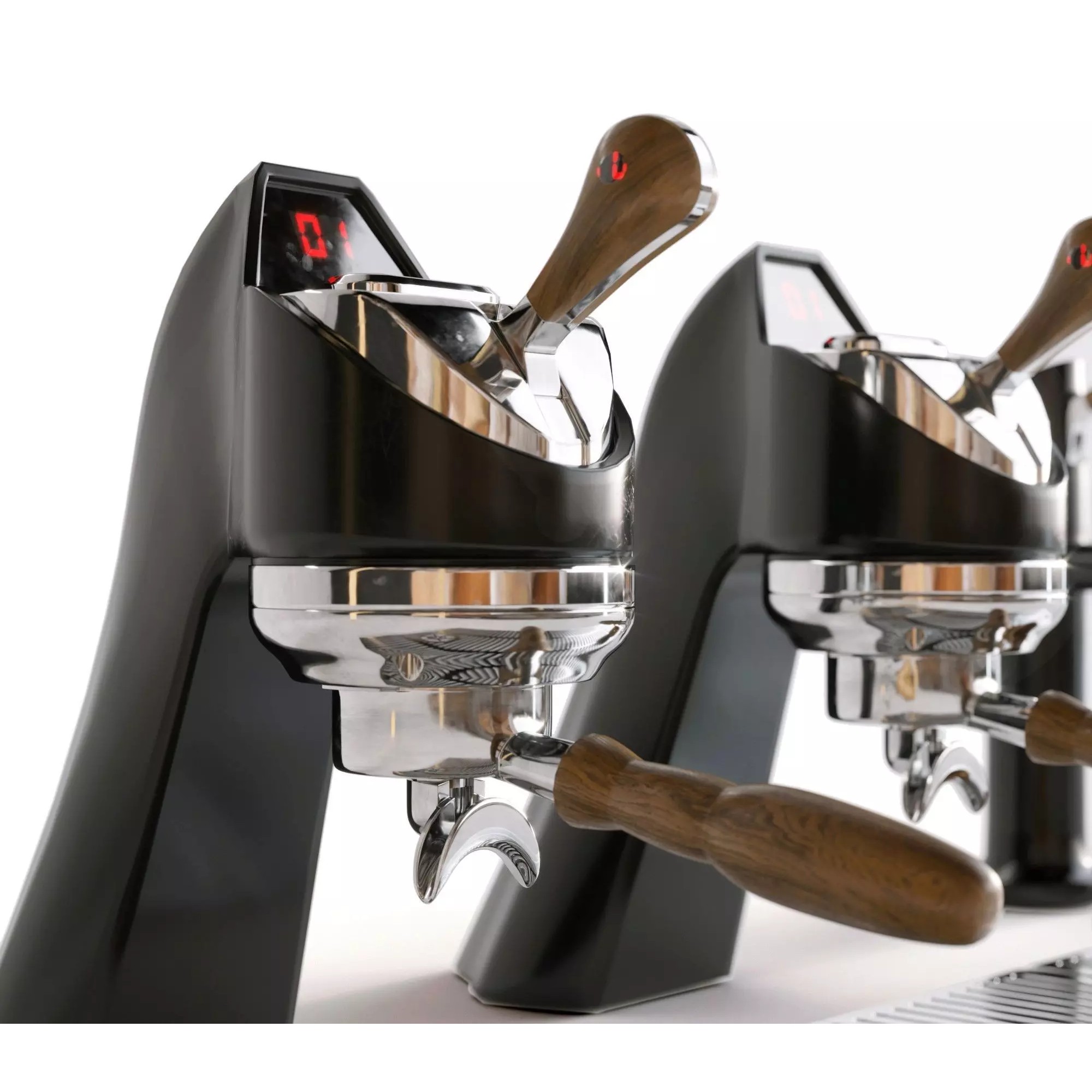 Coffee Machine Modbar - PBR Game-Ready 3D Model - View 4
