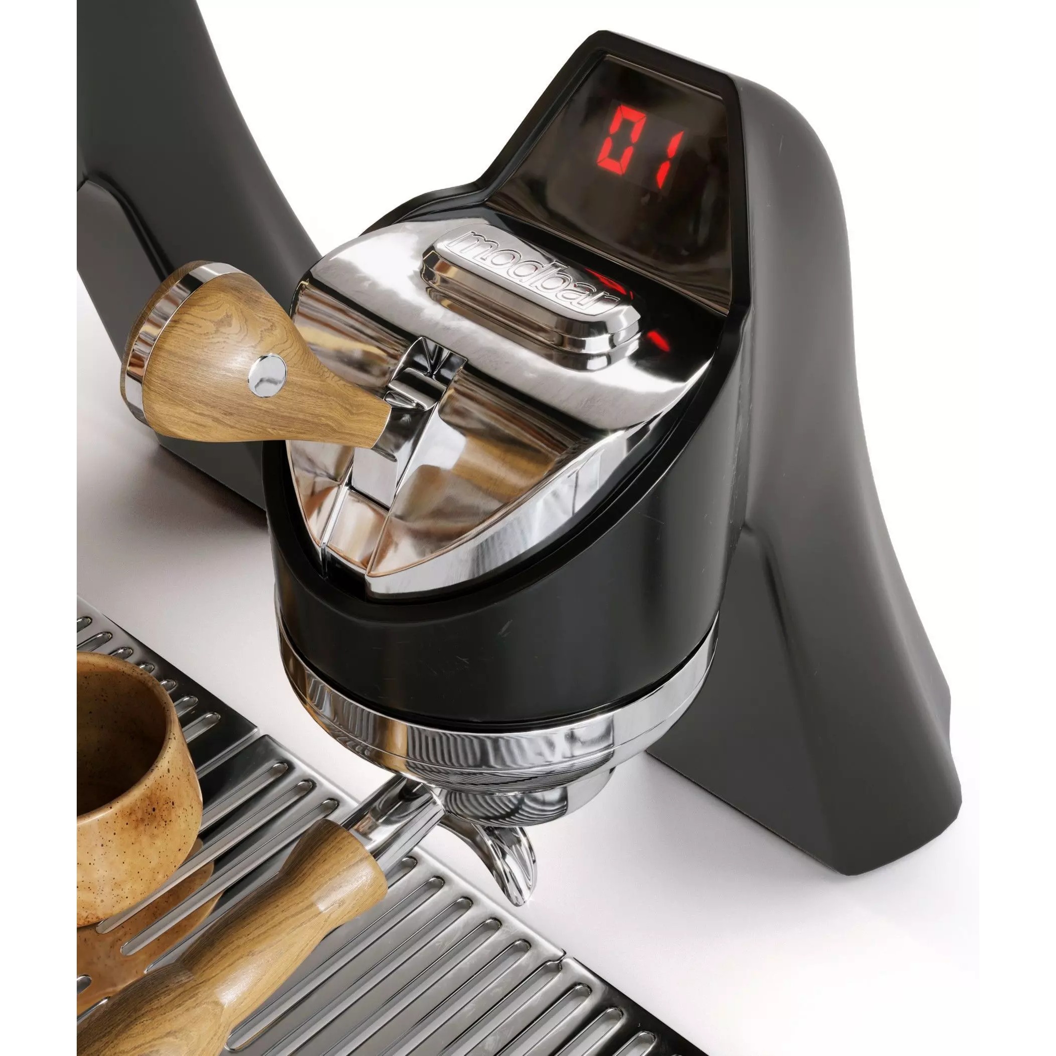 Coffee Machine Modbar - PBR Game-Ready 3D Model - View 7