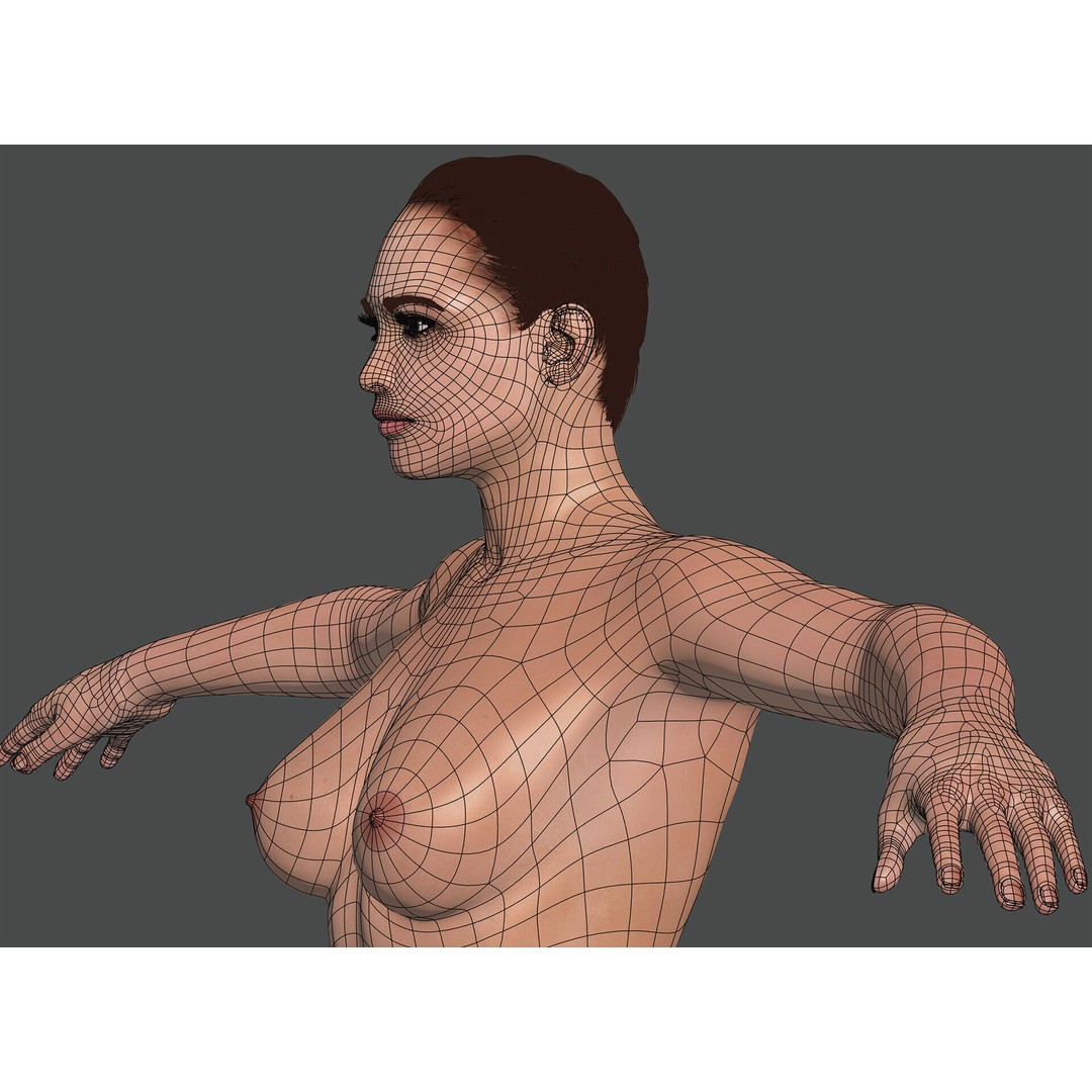 Human Male and Female Anatomy 3D Model – Complete Anatomical Systems, FBX, OBJ - View 31