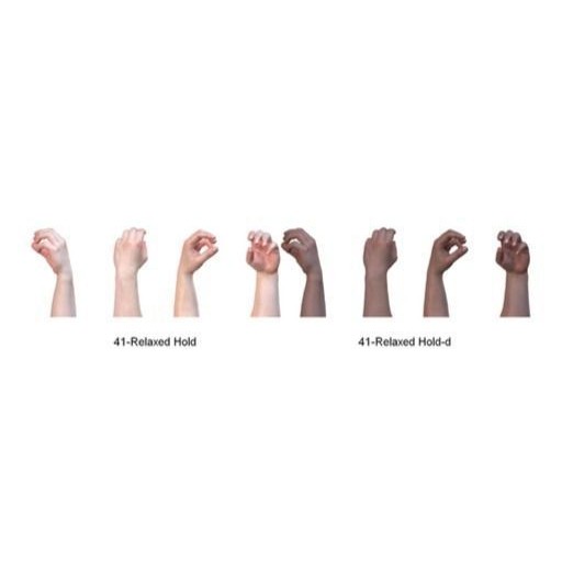 Human Hands 3D Model – Realistic Textured Poses, FBX & OBJ Formats