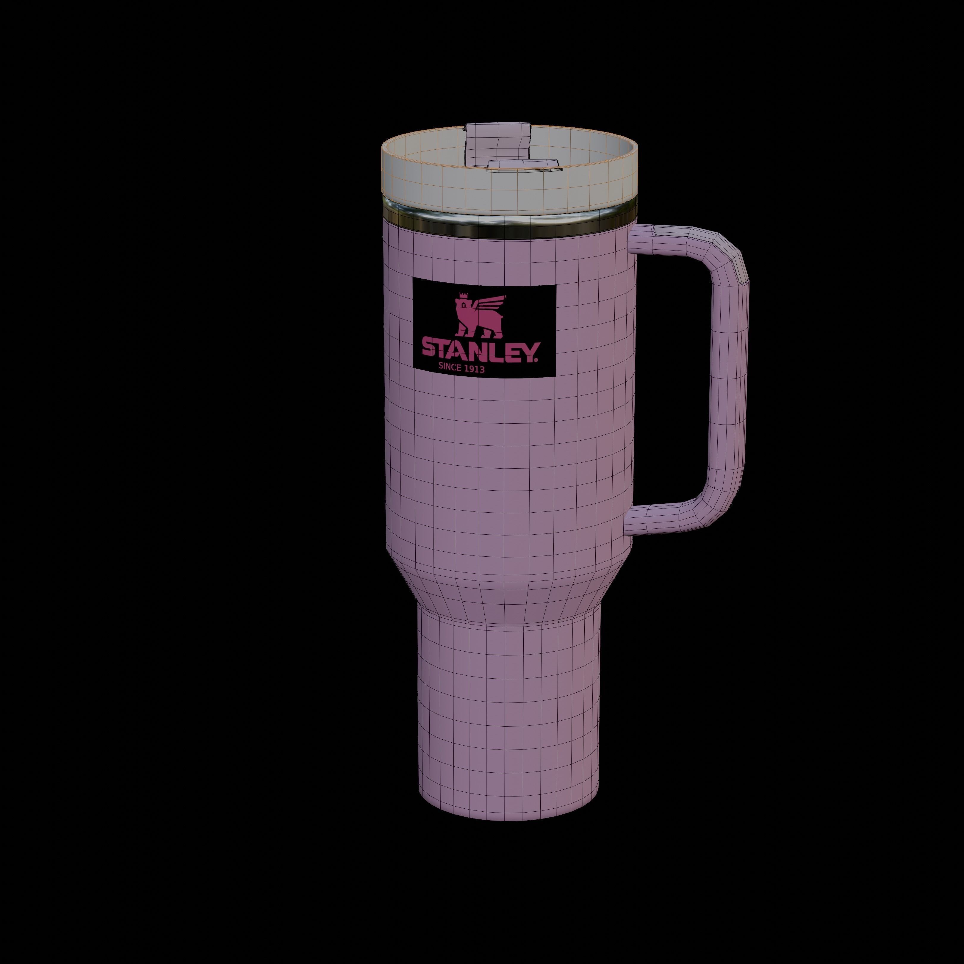 Stanley Quencher - Low-Poly Game-Ready 3D Model - View 7