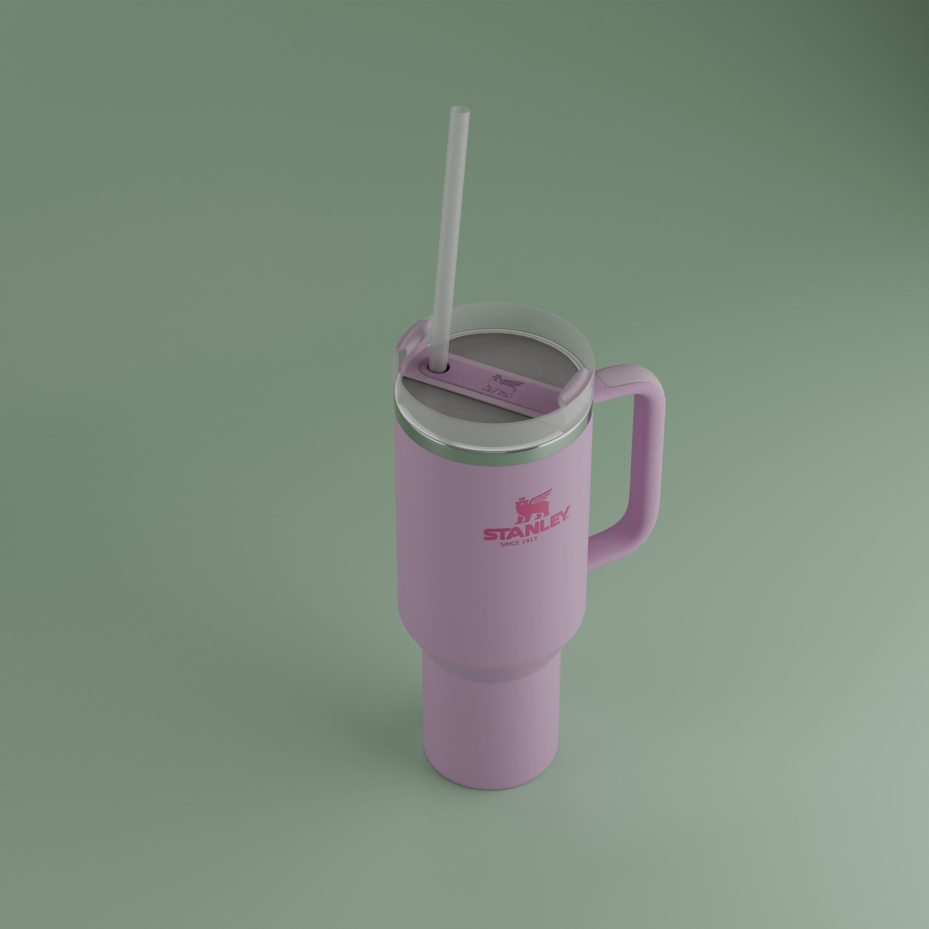 Stanley Quencher - Low-Poly Game-Ready 3D Model - View 8