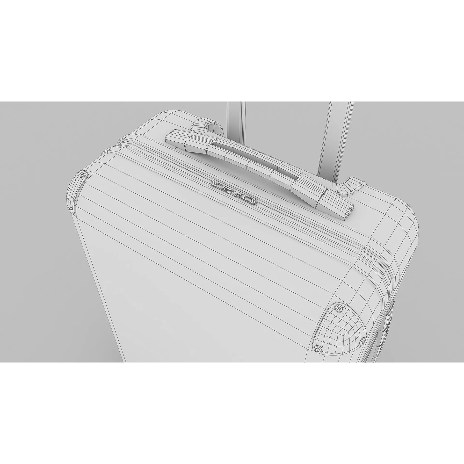 PBR Low-Poly Suitcases Pack - Low-Poly Game-Ready 3D Model - View 13