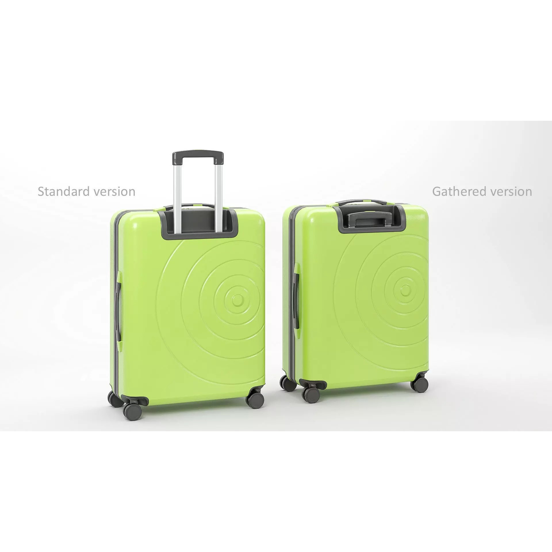 PBR Low-Poly Suitcases Pack - Low-Poly Game-Ready 3D Model - View 16