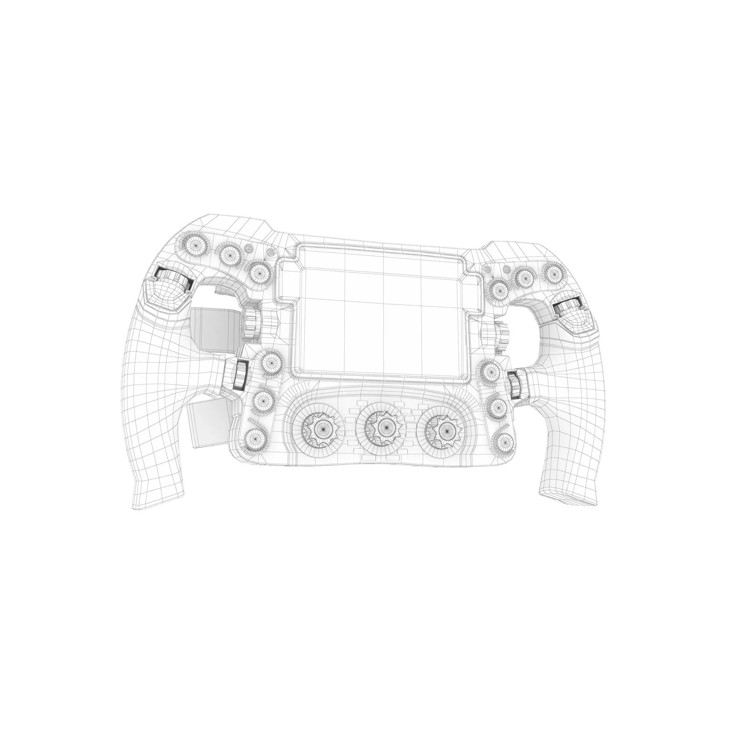 F1 Cadillac MAC26 2026 - Low-Poly Game-Ready 3D Model - View 13