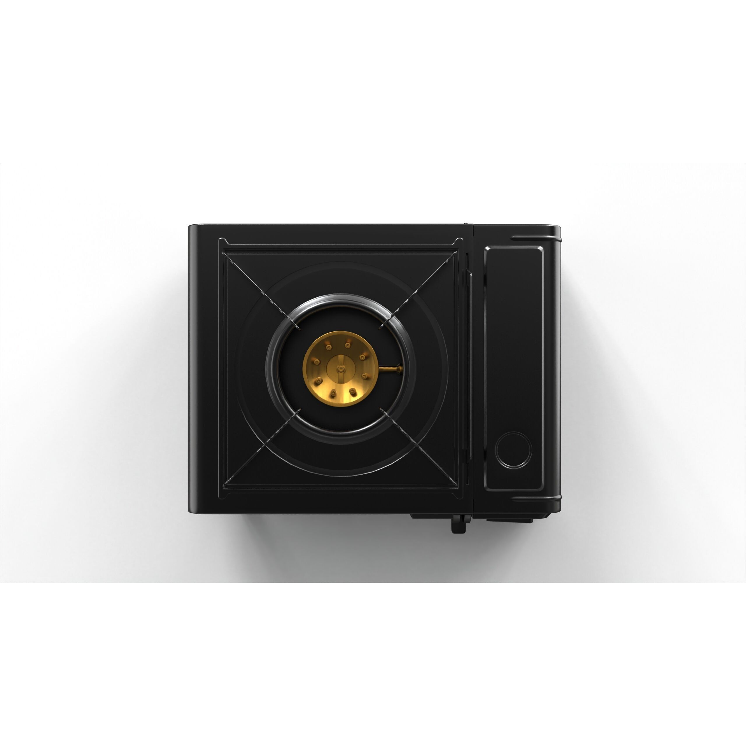 Portable Camping Stove - Low-Poly Game-Ready 3D Model - View 6