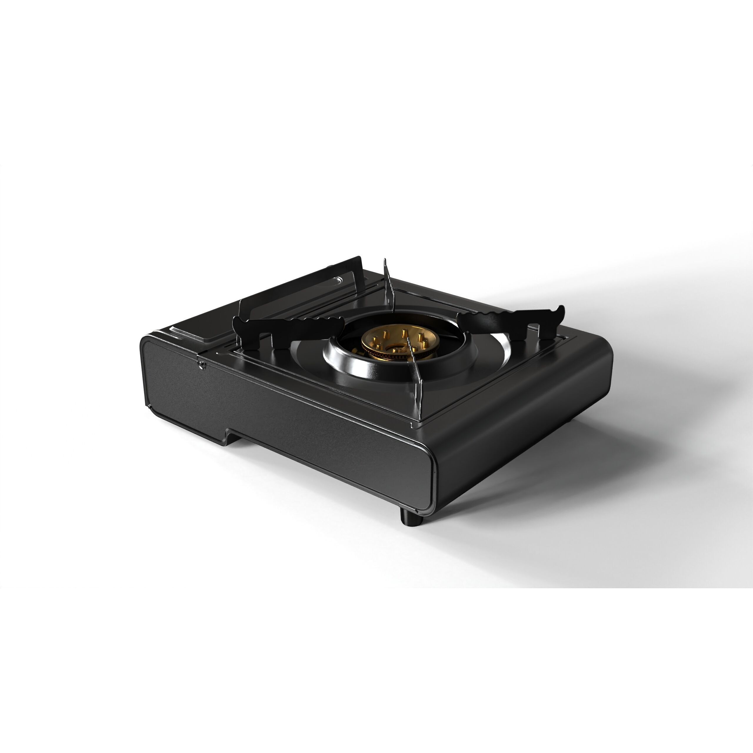 Portable Camping Stove - Low-Poly Game-Ready 3D Model - View 7