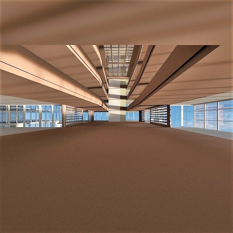 Skyscraper 10 3D Model – High Poly Architectural Asset, Blender, FBX - View 9