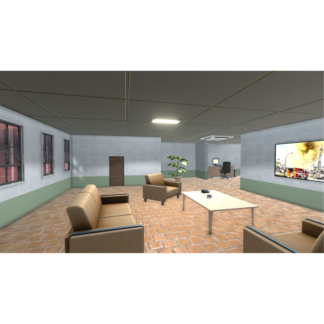 Modular Building Pack 3D Model – Low Poly Architectural Asset, FBX - View 10