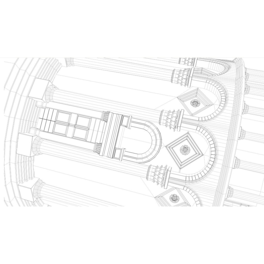 Leaning Tower of Pisa 3D Model – Realistic Architectural Asset, FBX, OBJ - View 15