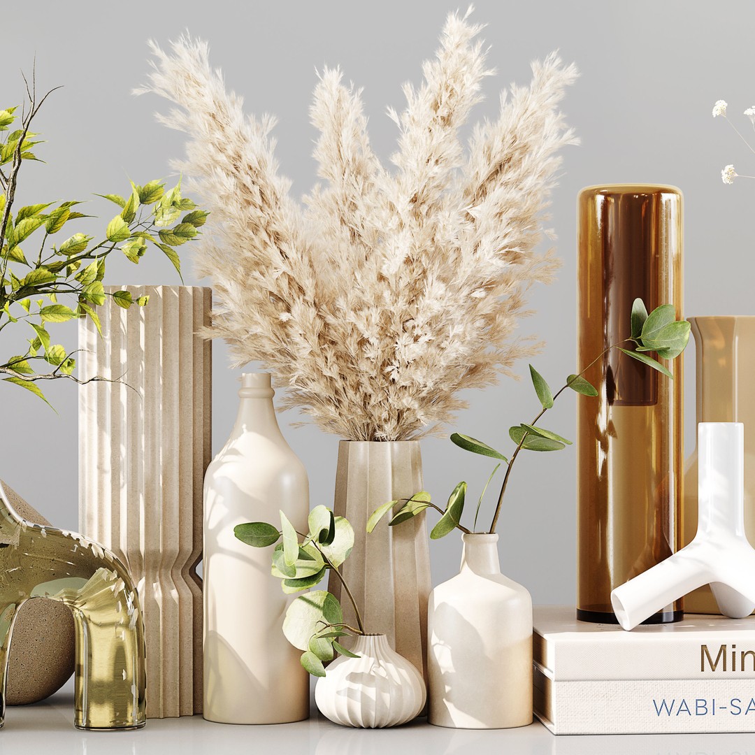 Decorative Set 117 3D Model – High Poly Architectural Decoration, OBJ - View 16