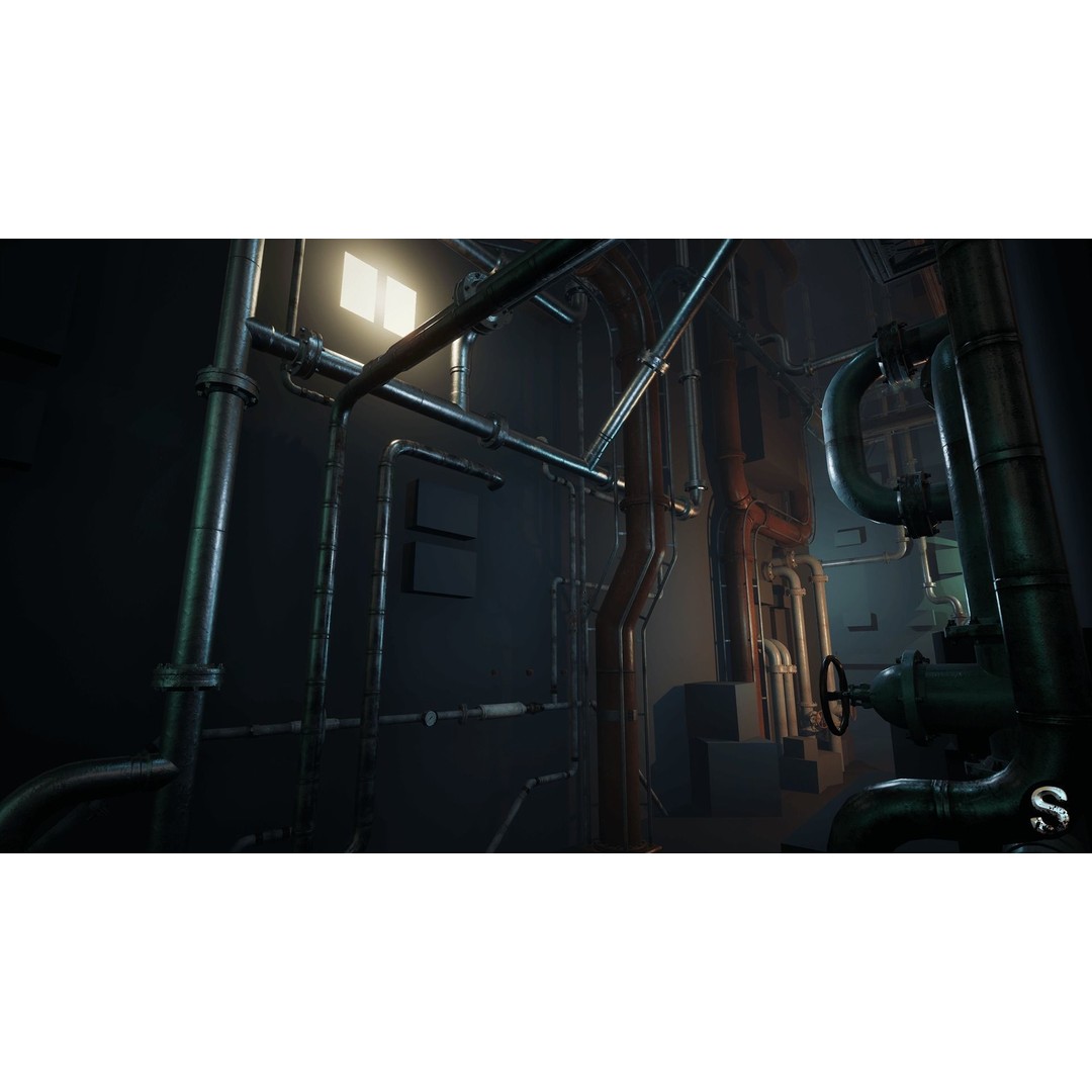 Modular Pipe Pack 3D Model – Low Poly Industrial Asset, FBX, PBR - View 7