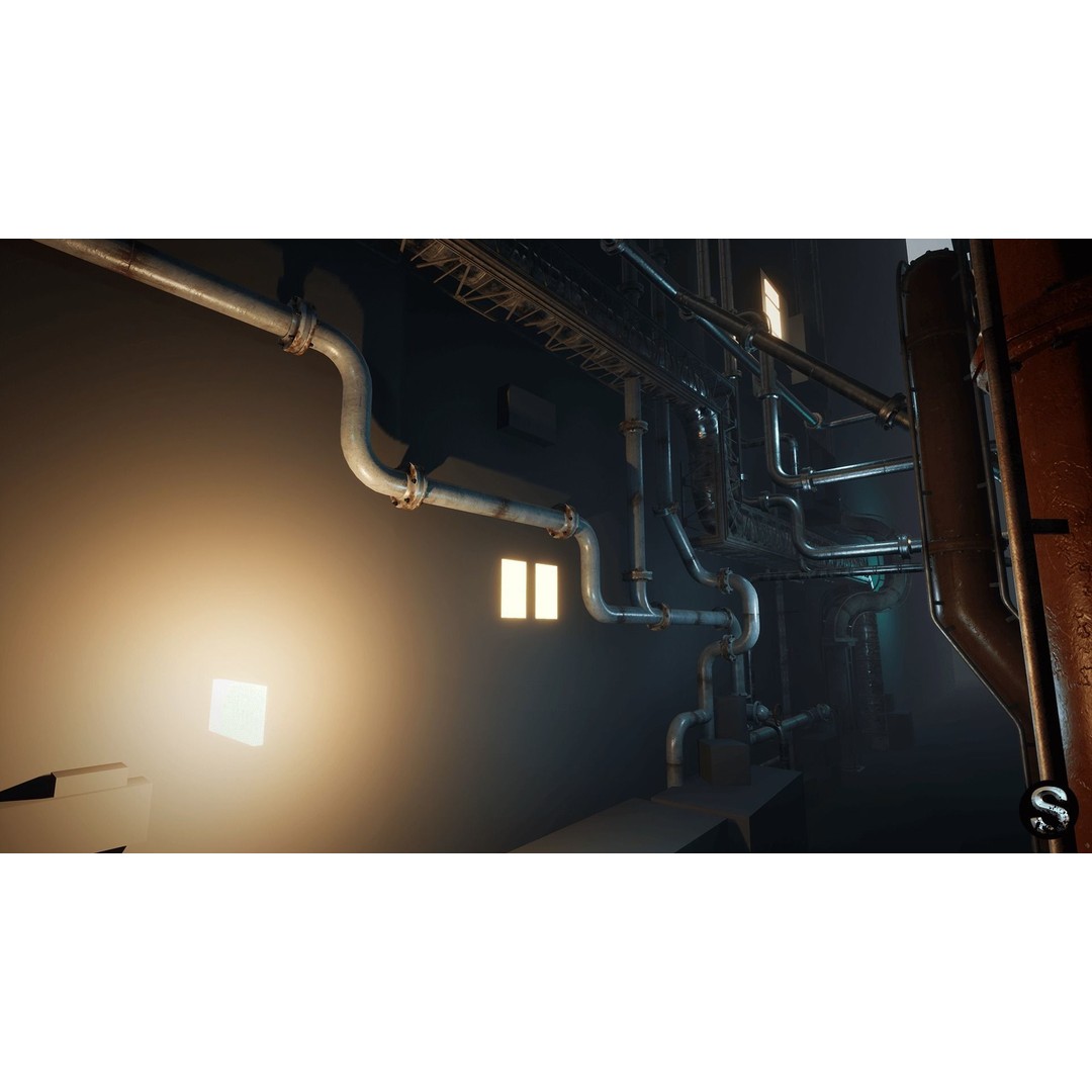 Modular Pipe Pack 3D Model – Low Poly Industrial Asset, FBX, PBR - View 8