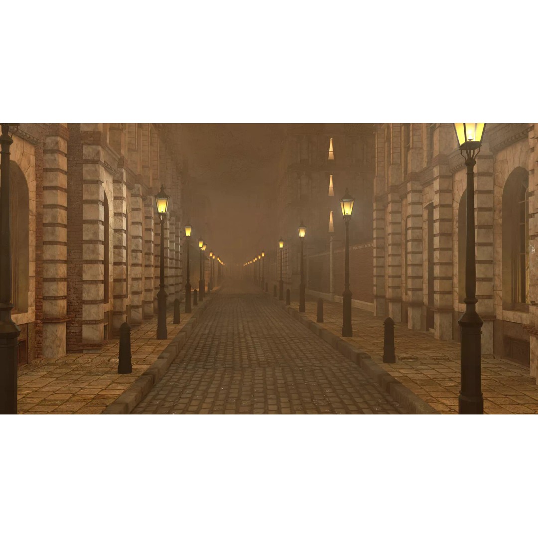 Victorian London 3D Model – Steampunk Architecture Asset Pack, Blender - View 11