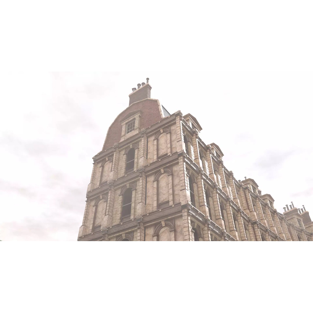 Victorian London 3D Model – Steampunk Architecture Asset Pack, Blender - View 25
