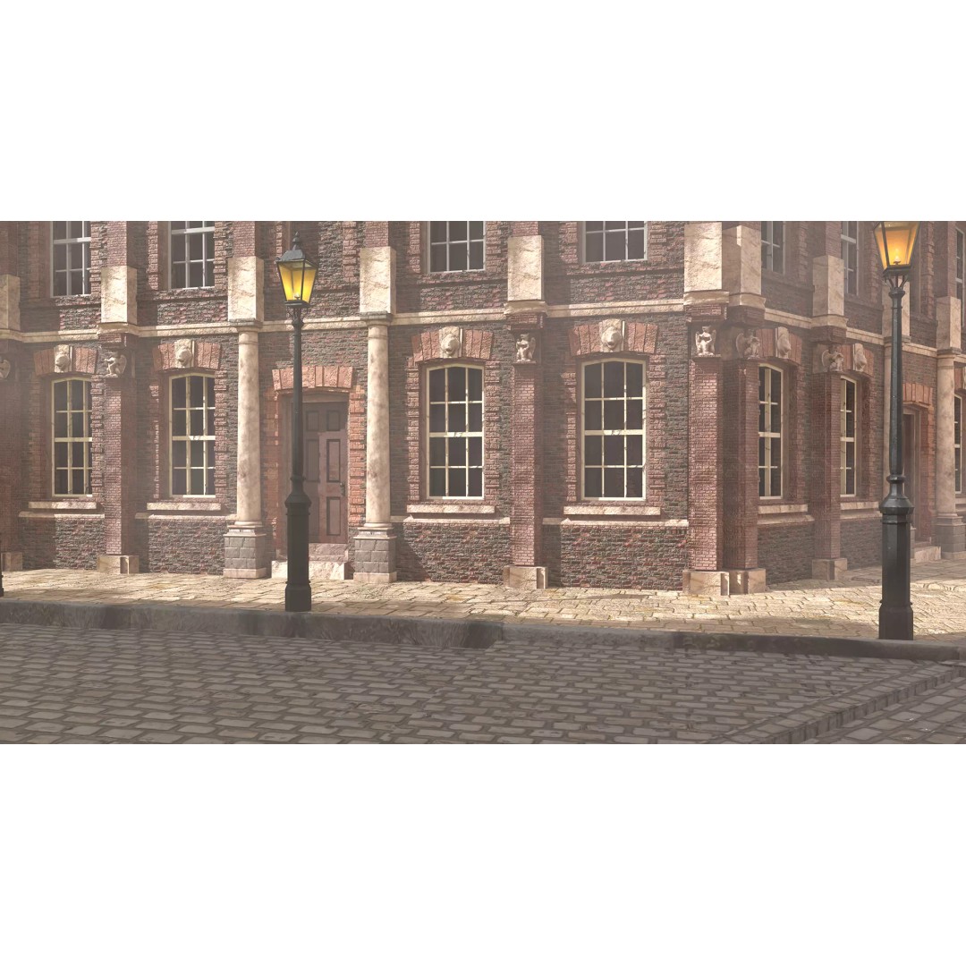 Victorian London 3D Model – Steampunk Architecture Asset Pack, Blender - View 28