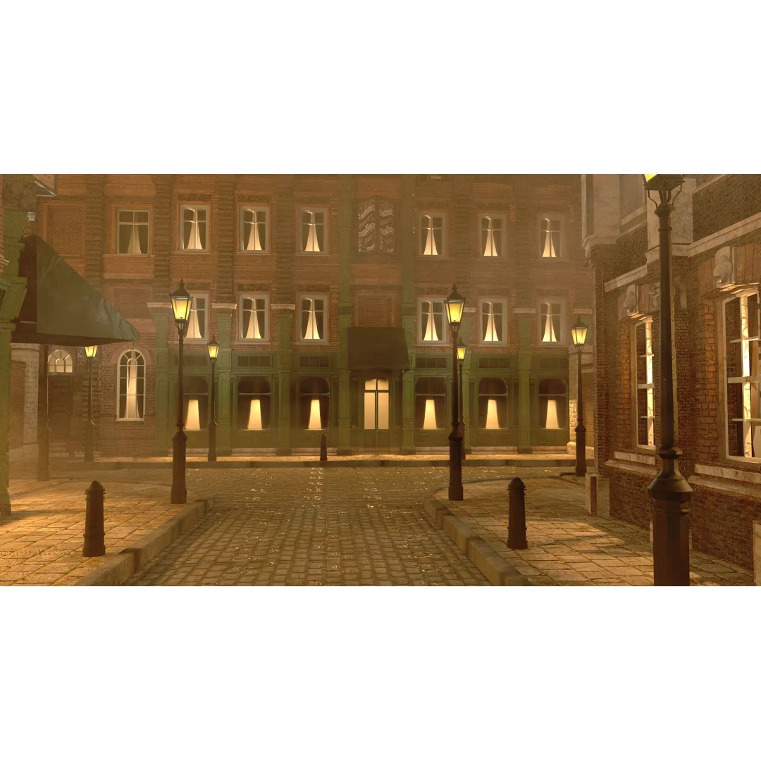 Victorian London 3D Model – Steampunk Architecture Asset Pack, Blender - View 41