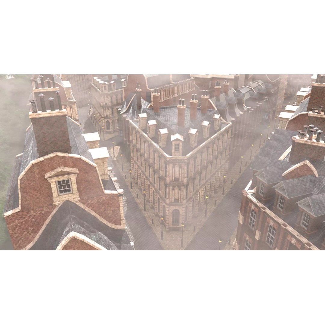 Victorian London 3D Model – Steampunk Architecture Asset Pack, Blender - View 61