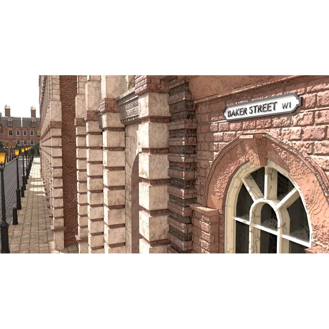 Victorian London 3D Model – Steampunk Architecture Asset Pack, Blender - View 63