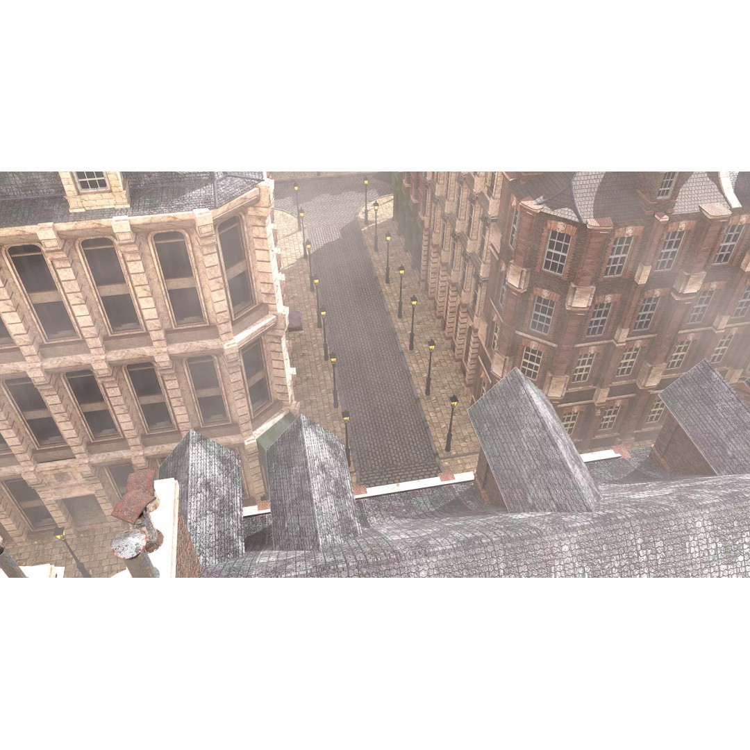 Victorian London 3D Model – Steampunk Architecture Asset Pack, Blender - View 79