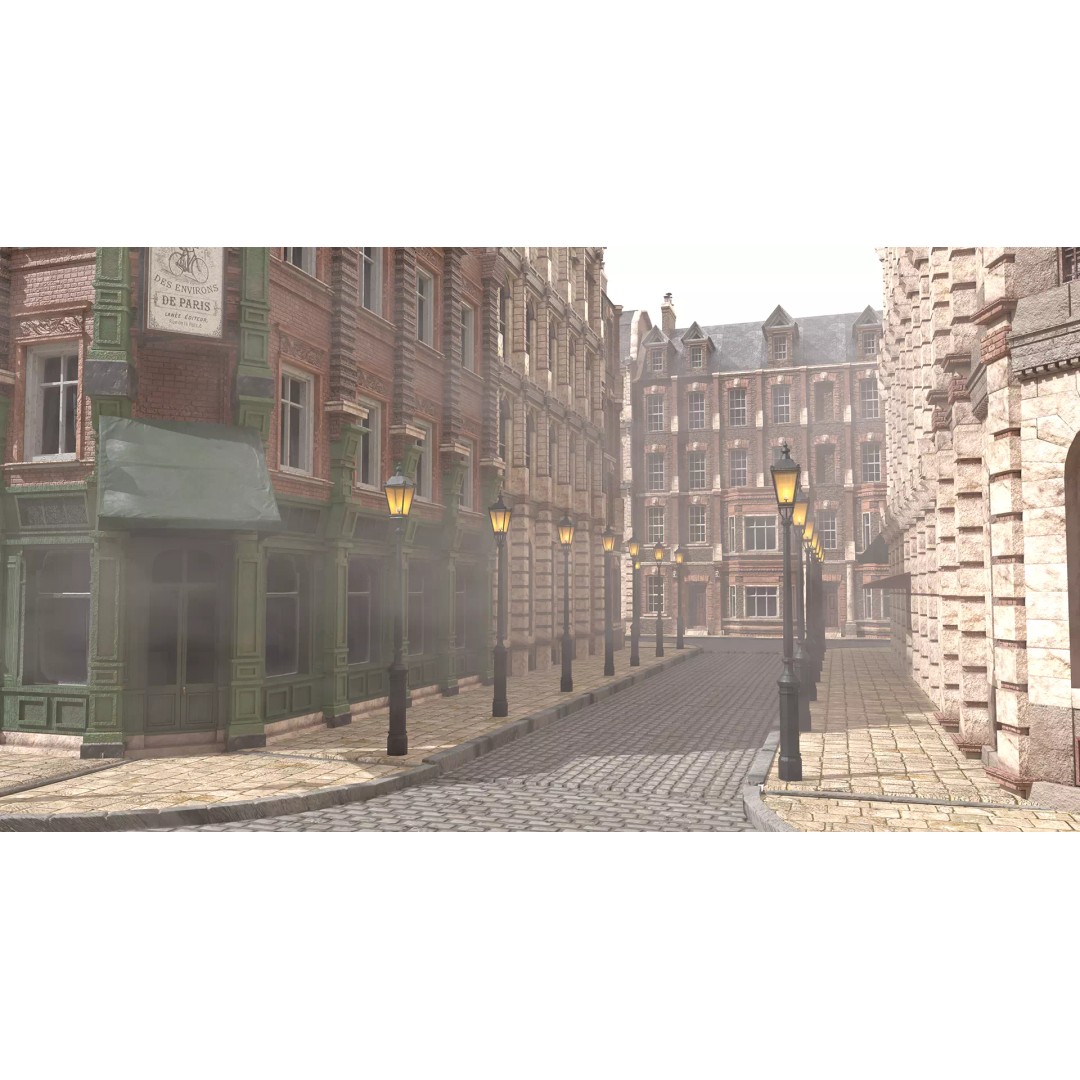 Victorian London 3D Model – Steampunk Architecture Asset Pack, Blender - View 82