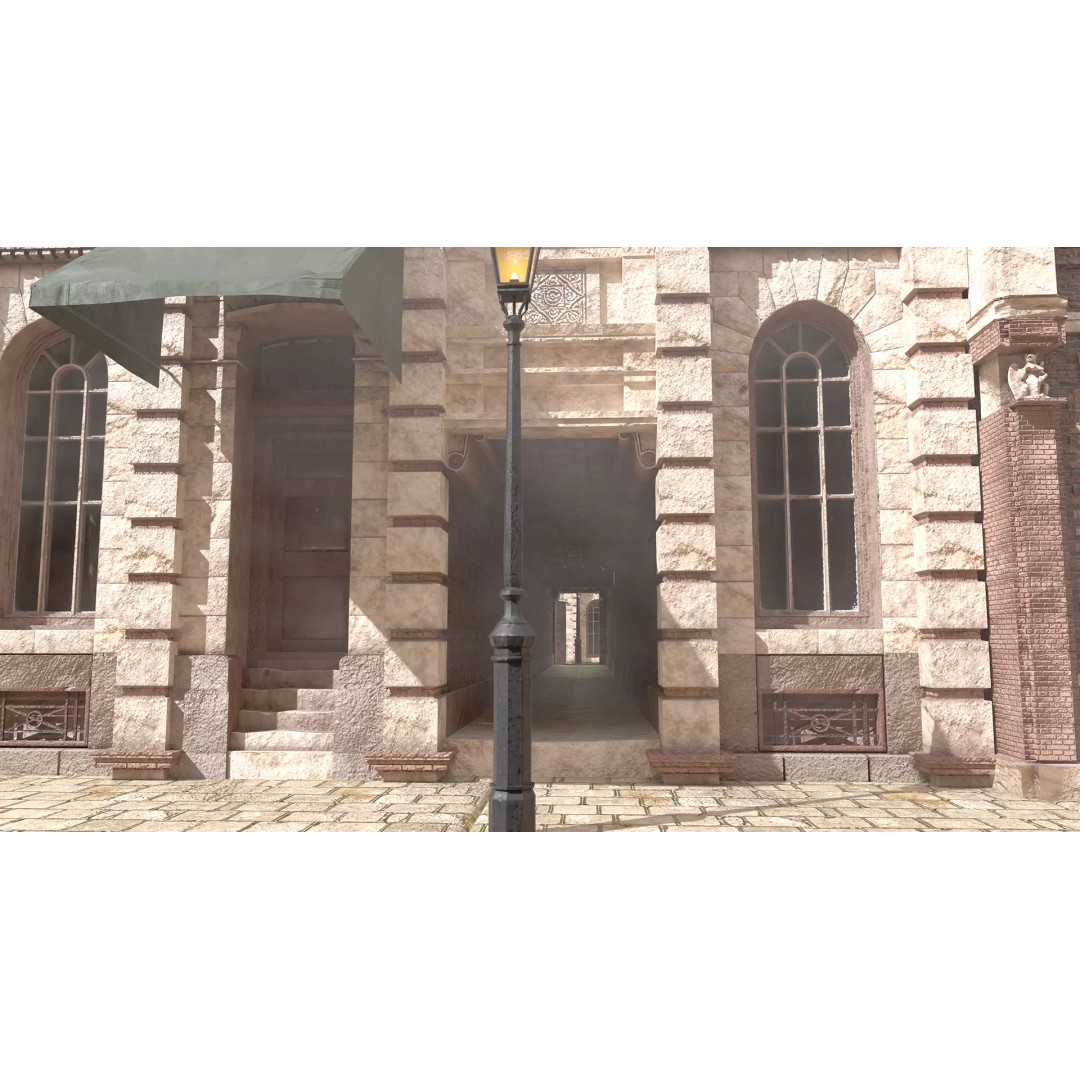 Victorian London 3D Model – Steampunk Architecture Asset Pack, Blender - View 85
