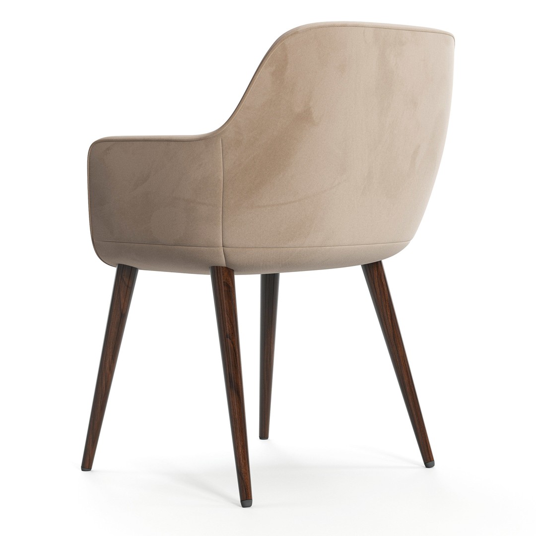 Cocoon Chair 3D Model – High Poly PBR Furniture for Archviz - View 10