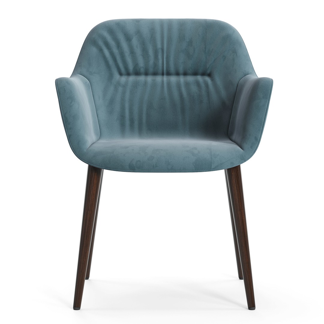 Cocoon Chair 3D Model – High Poly PBR Furniture for Archviz - View 6
