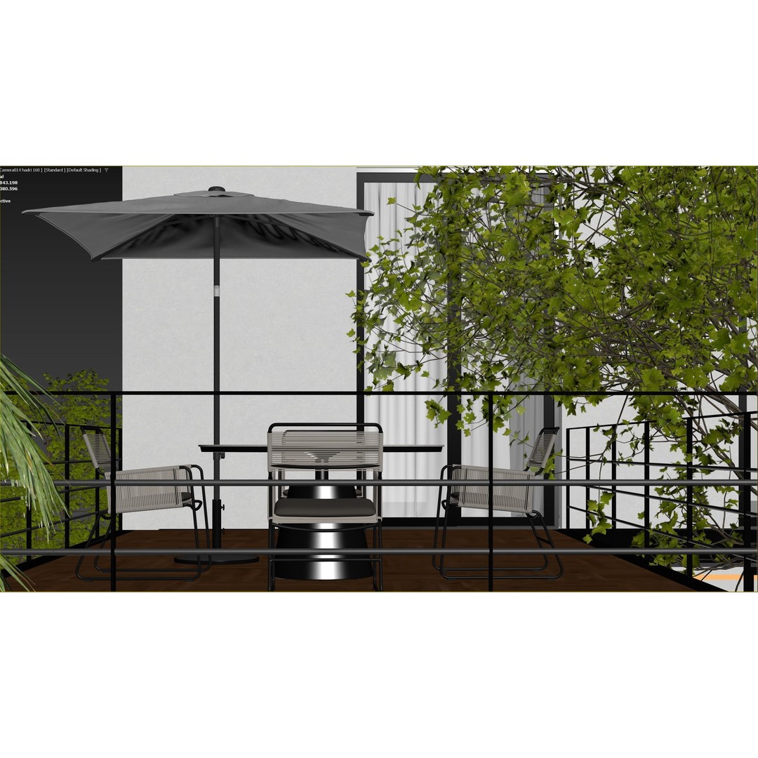 Bianca 3D Model – Modern Villa Scene for Archviz, FBX, OBJ