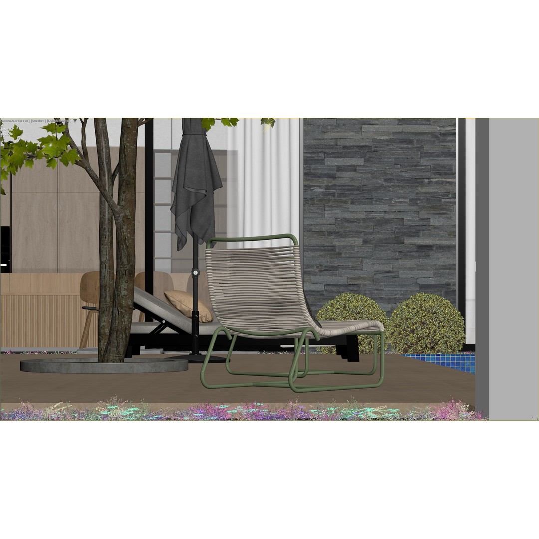 Bianca 3D Model – Modern Villa Scene for Archviz, FBX, OBJ - View 20