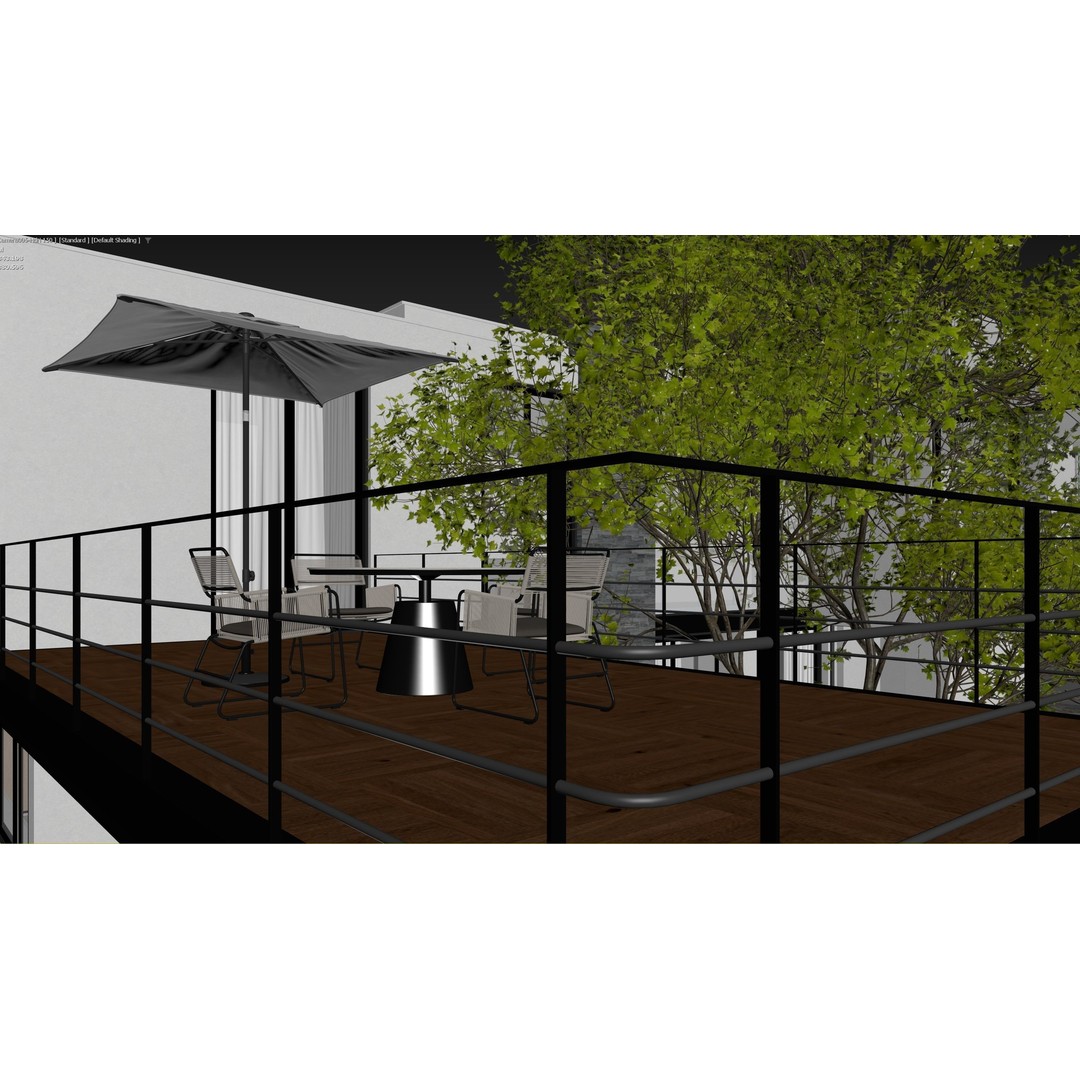 Bianca 3D Model – Modern Villa Scene for Archviz, FBX, OBJ - View 22