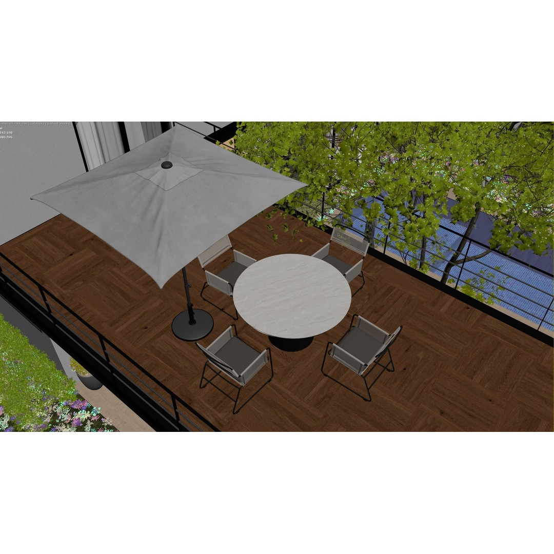 Bianca 3D Model – Modern Villa Scene for Archviz, FBX, OBJ - View 31
