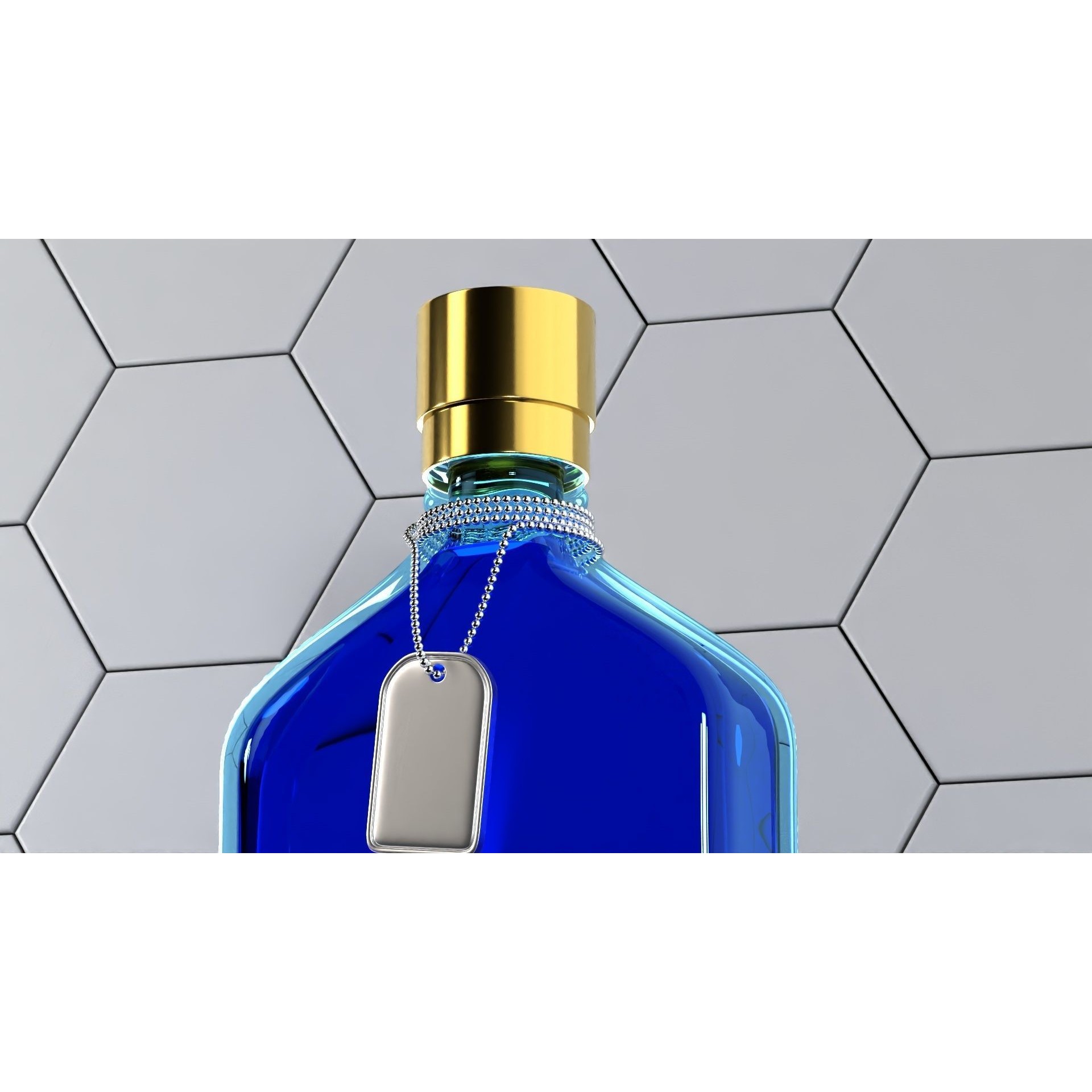 Perfume Bottle - Studio Ready 3D Model - View 4