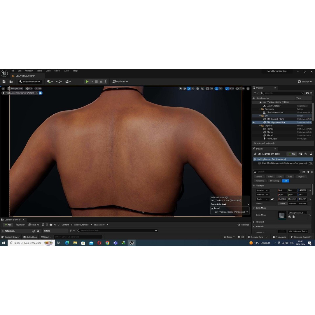 Kali 3D Model – Wilderness Style Low-Poly Character, Rigged & PBR - View 57