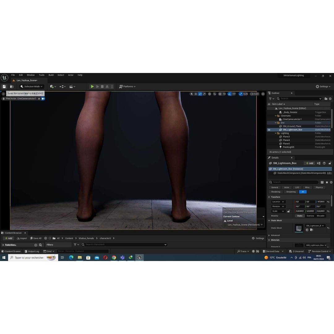 Kali 3D Model – Wilderness Style Low-Poly Character, Rigged & PBR - View 64