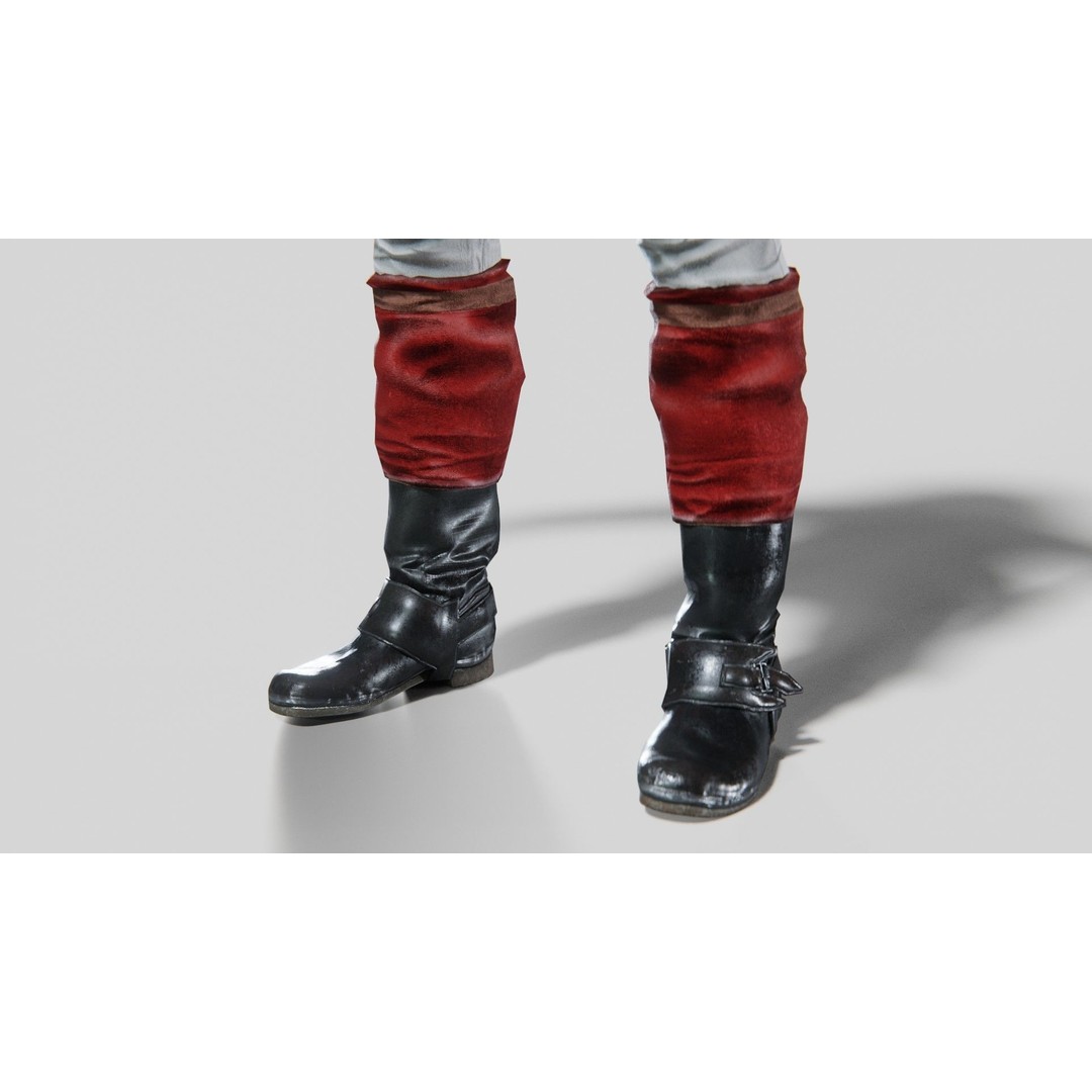 Napoleon General Rigged 3D Model – Low Poly Game-Ready Character, FBX, OBJ - View 14