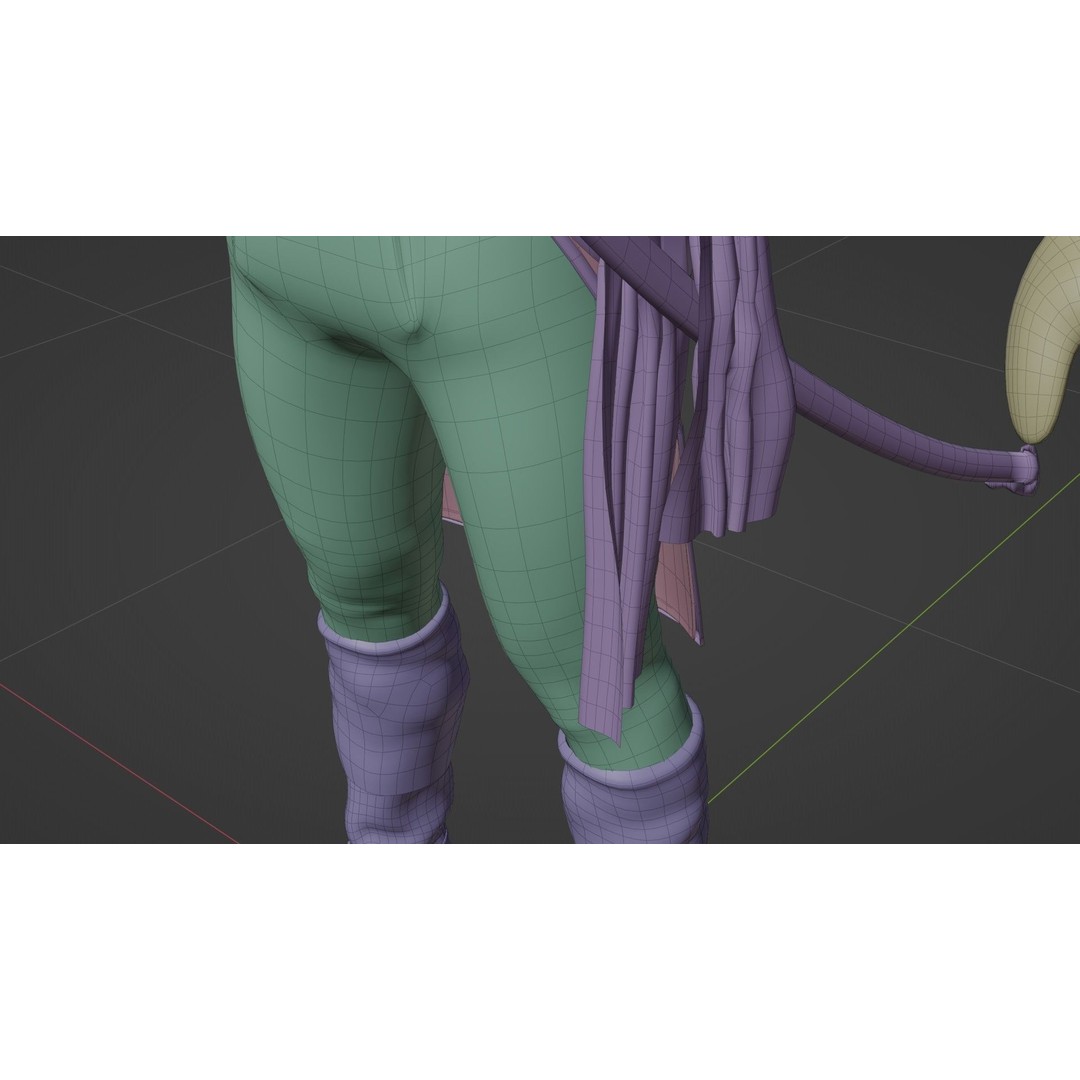 Napoleon General Rigged 3D Model – Low Poly Game-Ready Character, FBX, OBJ - View 26