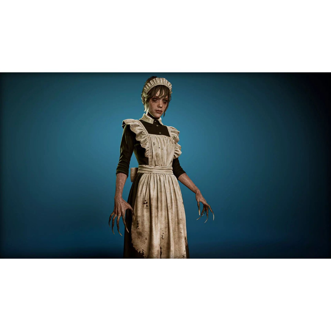 Cursed Maid 3D Model – Low Poly Game Asset, Rigged, FBX, PBR - View 5