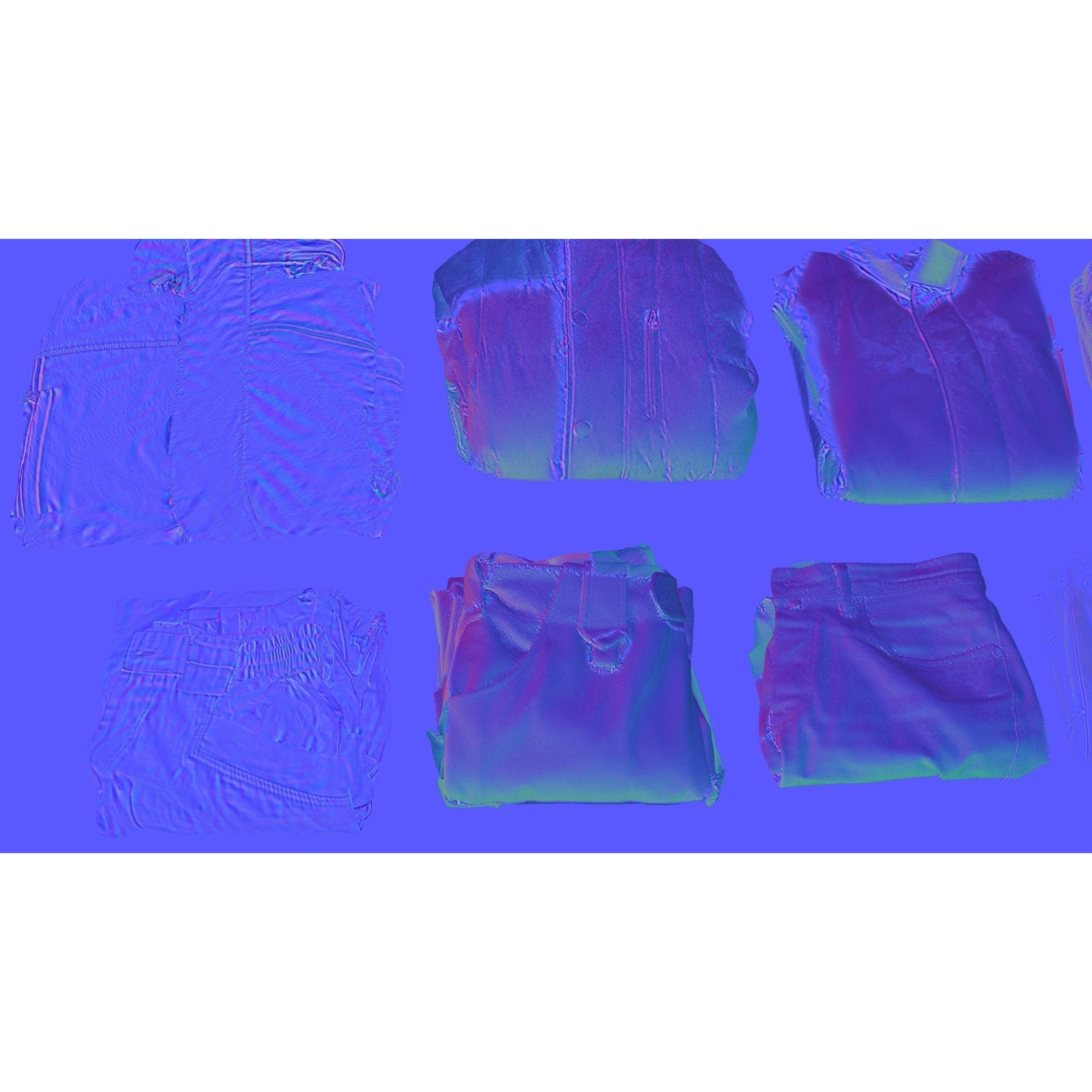 Clothing Collection - Game-Ready 3D Model - View 13